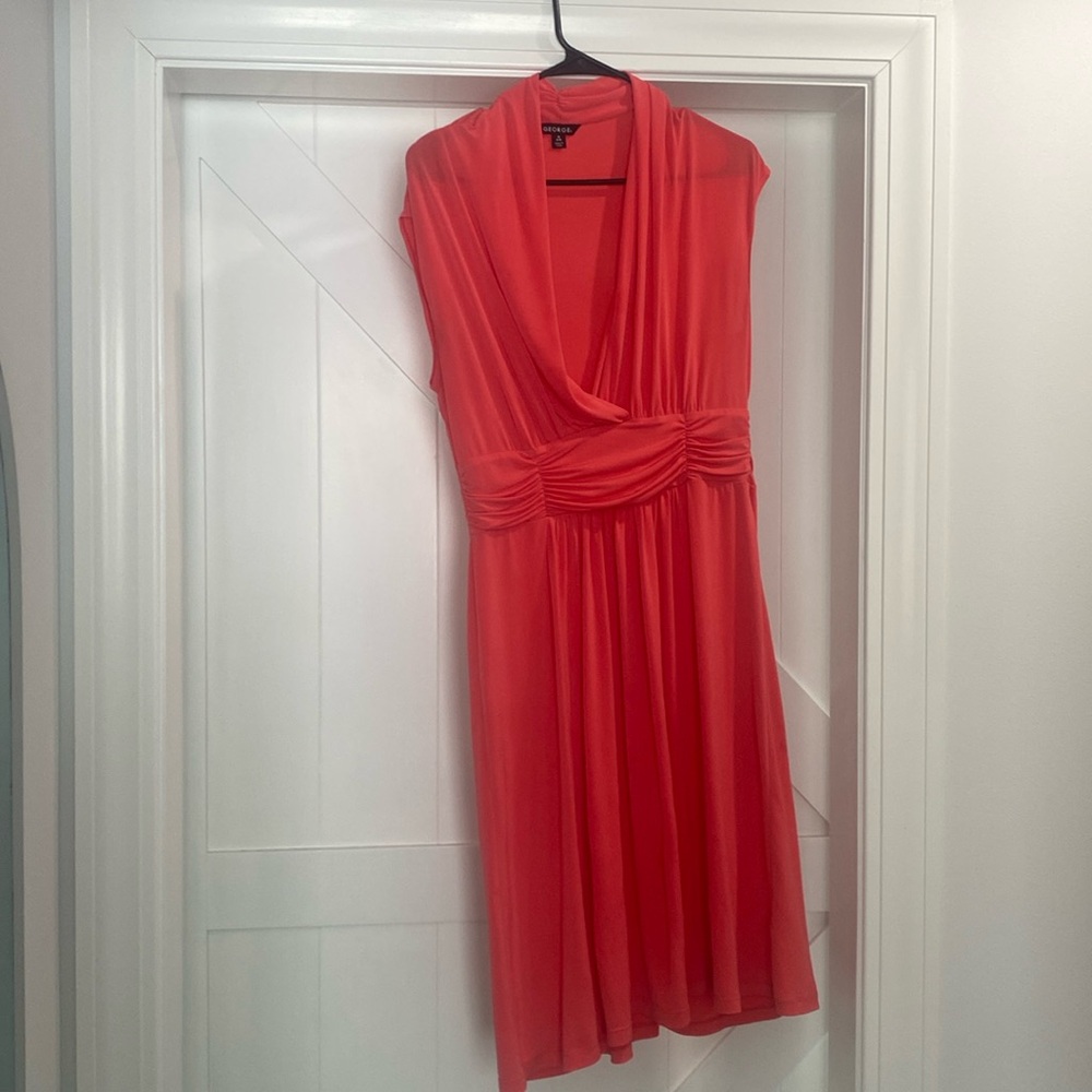 Coral dress